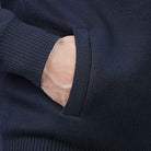 Men's Cotton - Acrylic Texture Stitch Mock Neck Raglan Cardigan - Giordano Online