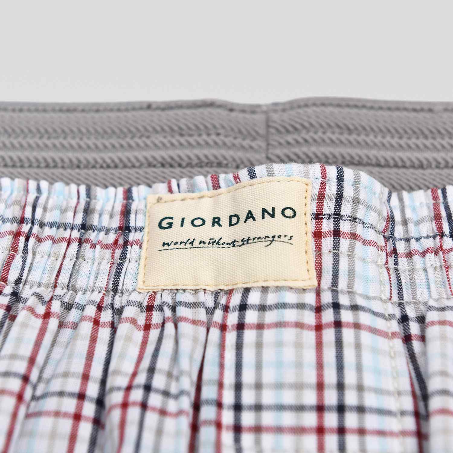 Men's Cotton Contrast Color Boxers (3pcs/pack) - Giordano Online