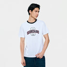 Men's Cotton Crew Neck Slim Fit Print T-Shirt - Giordano Online