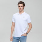 Men's Cotton Interlock Slim Fit Liquid Touch Embroidery Polo - Giordano Online
