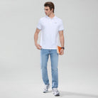 Men's Cotton Interlock Slim Fit Liquid Touch Embroidery Polo - Giordano Online