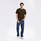 Men's Cotton Jersey Crew Neck Regular Tee (Beau Monde) - Giordano Online