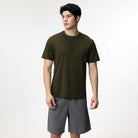 Men's Cotton Jersey Crew Neck Regular Tee (Beau Monde) - Giordano Online