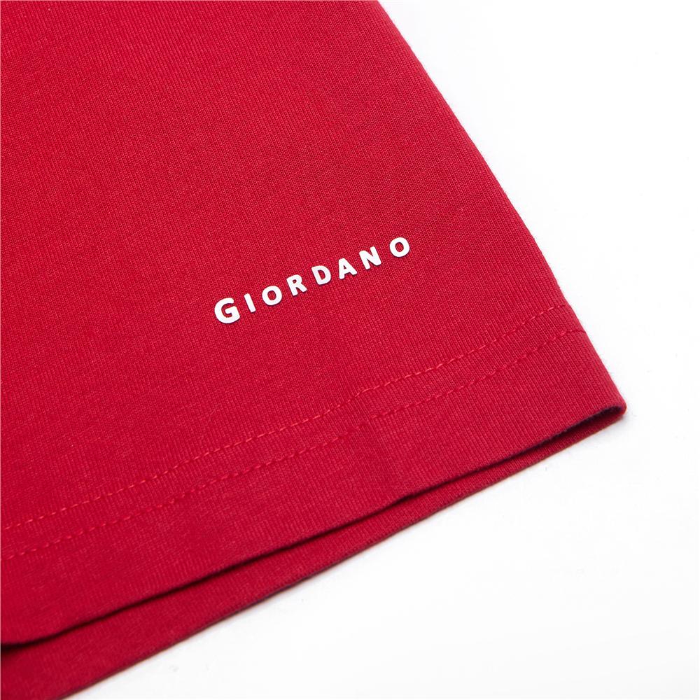 Men's Cotton Jersey Crew Neck Tee - Giordano Online