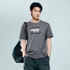 Men's Cotton Jersey Crew‑Neck Print Tee - Giordano Online