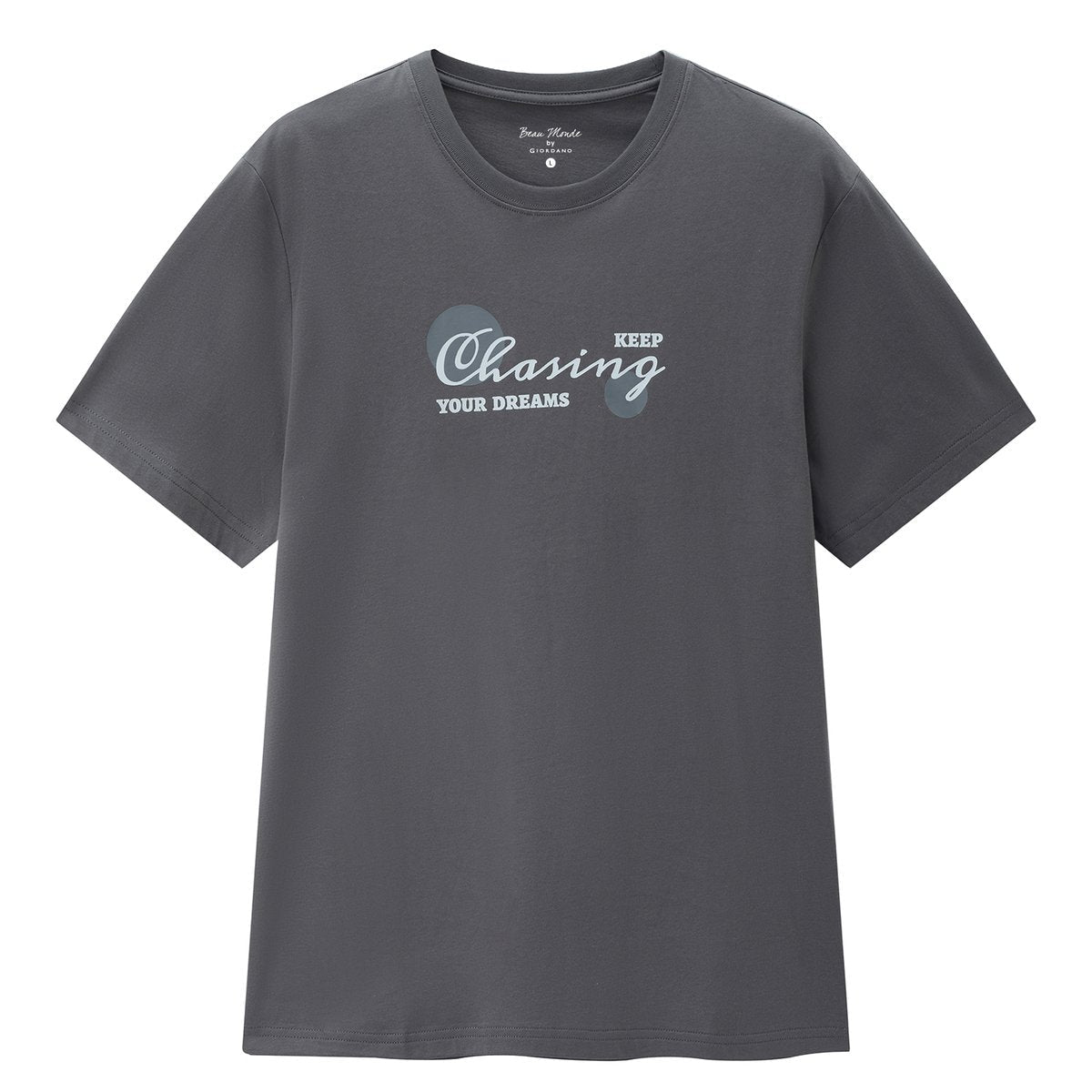 Men's Cotton Jersey Crew‑Neck Print Tee - Giordano Online