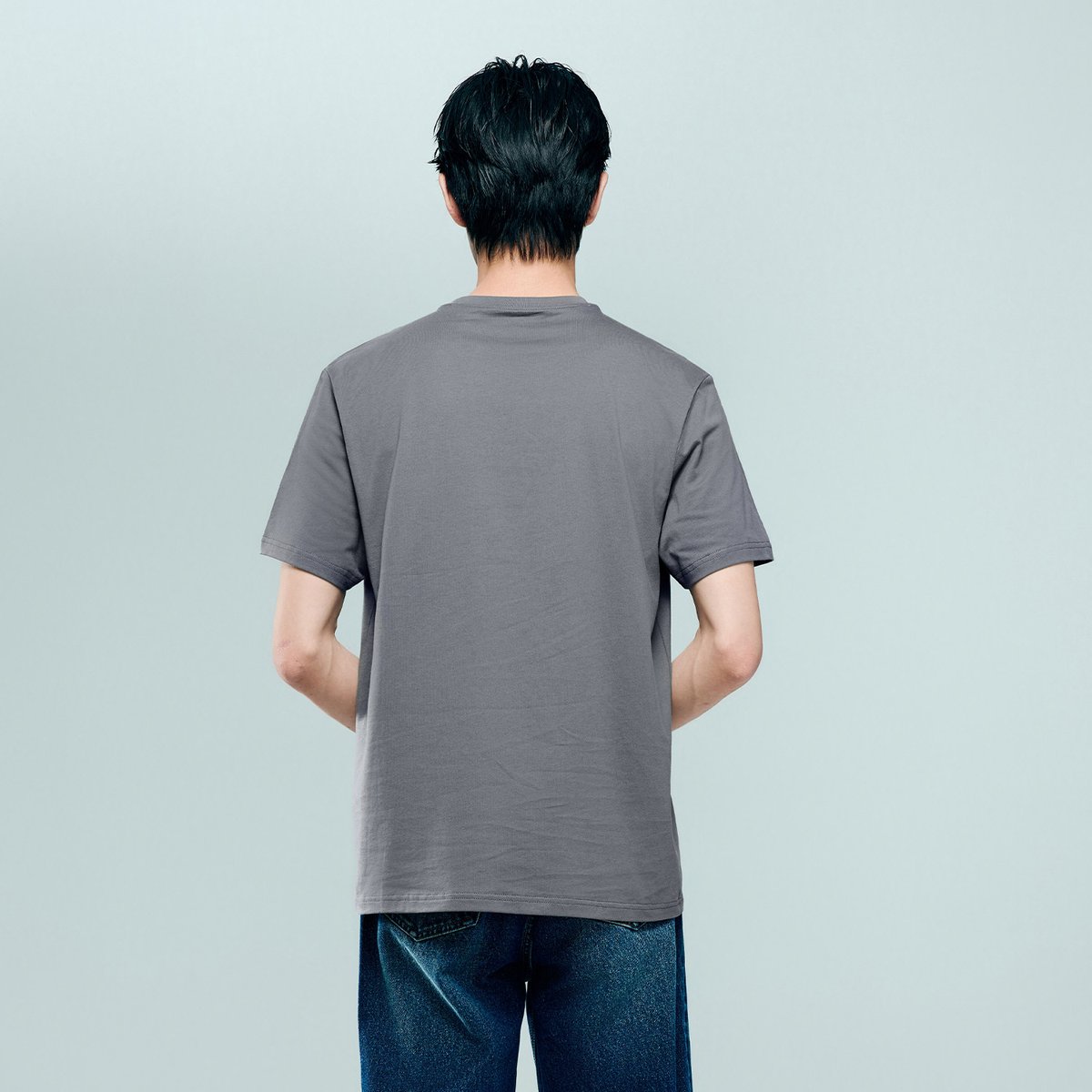 Men's Cotton Jersey Crew‑Neck Print Tee - Giordano Online