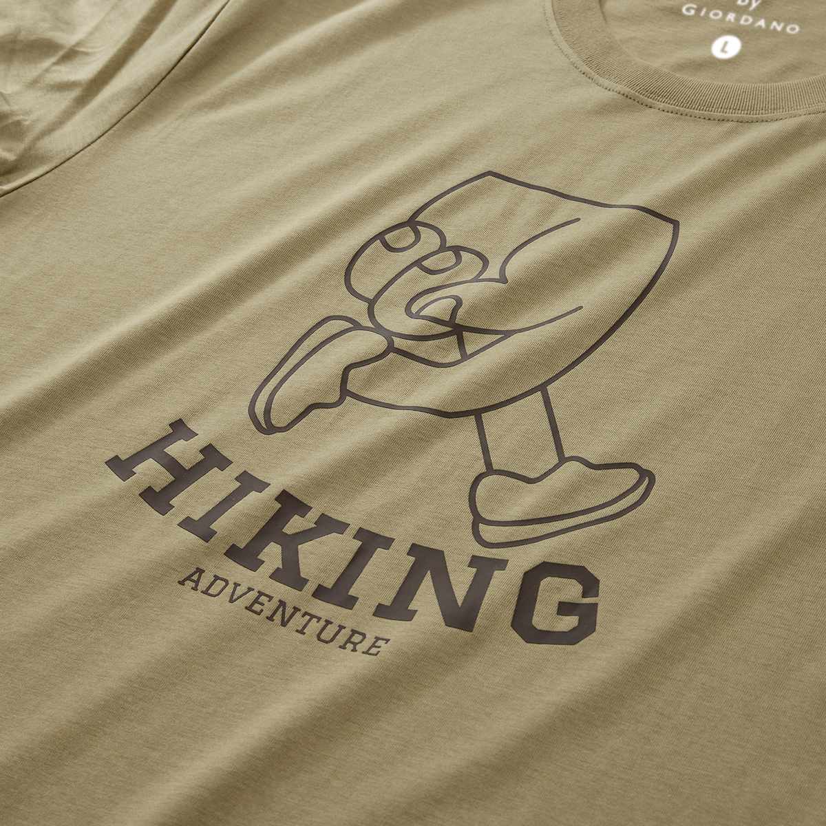 Men's Cotton Jersey Crew‑Neck Print Tee - Giordano Online