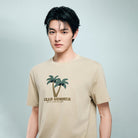 Men's Cotton Jersey Crew‑Neck Print Tee - Giordano Online