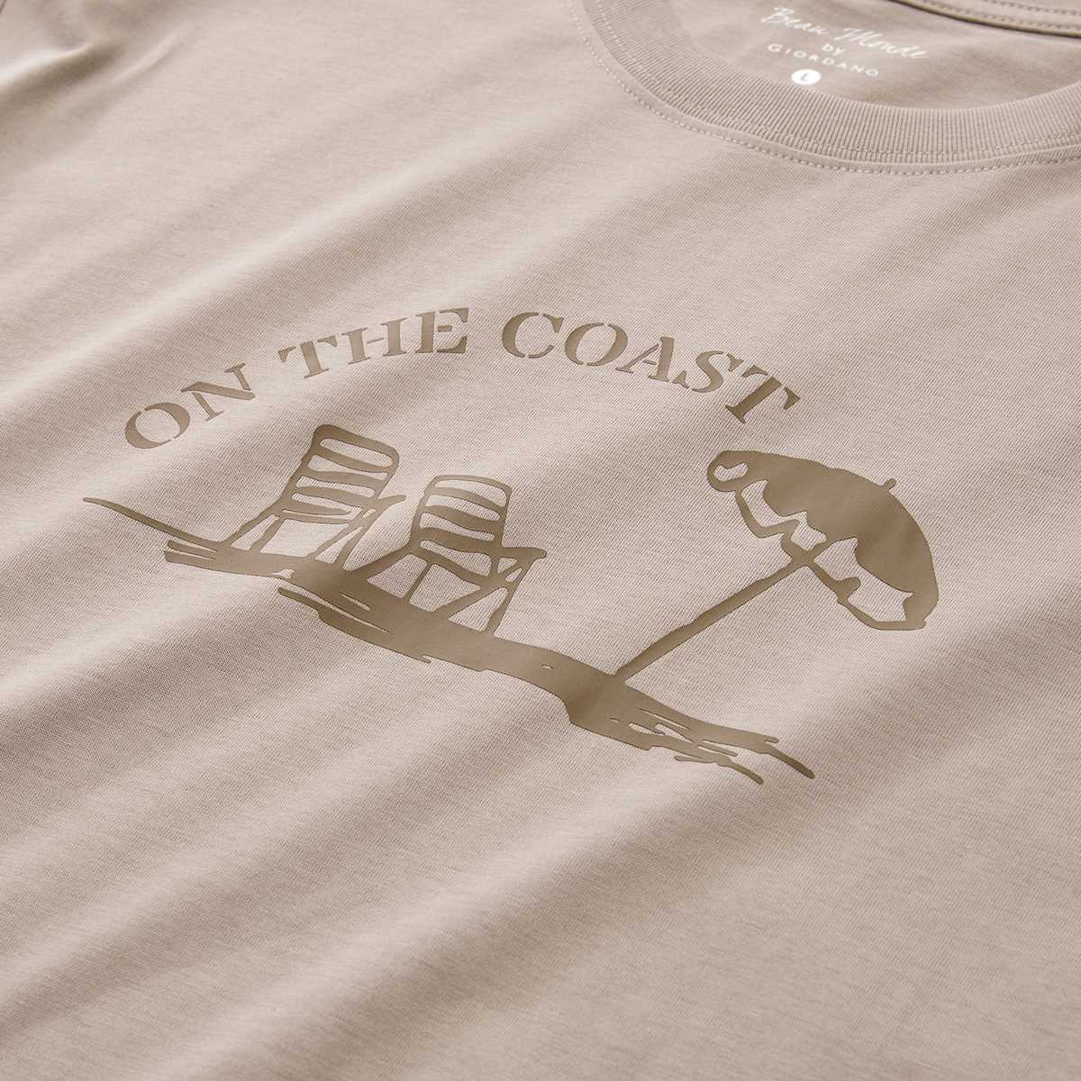 Men's Cotton Jersey Crew‑Neck Print Tee - Giordano Online