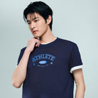 Men's Cotton Jersey Crew‑Neck Print Tee - Giordano Online