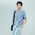 Men's Cotton Jersey Crew‑Neck Print Tee - Giordano Online