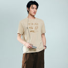 Men's Cotton Jersey Crew‑Neck Print Tee - Giordano Online