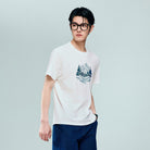 Men's Cotton Jersey Crew‑Neck Print Tee - Giordano Online