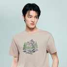 Men's Cotton Jersey Crew‑Neck Print Tee - Giordano Online
