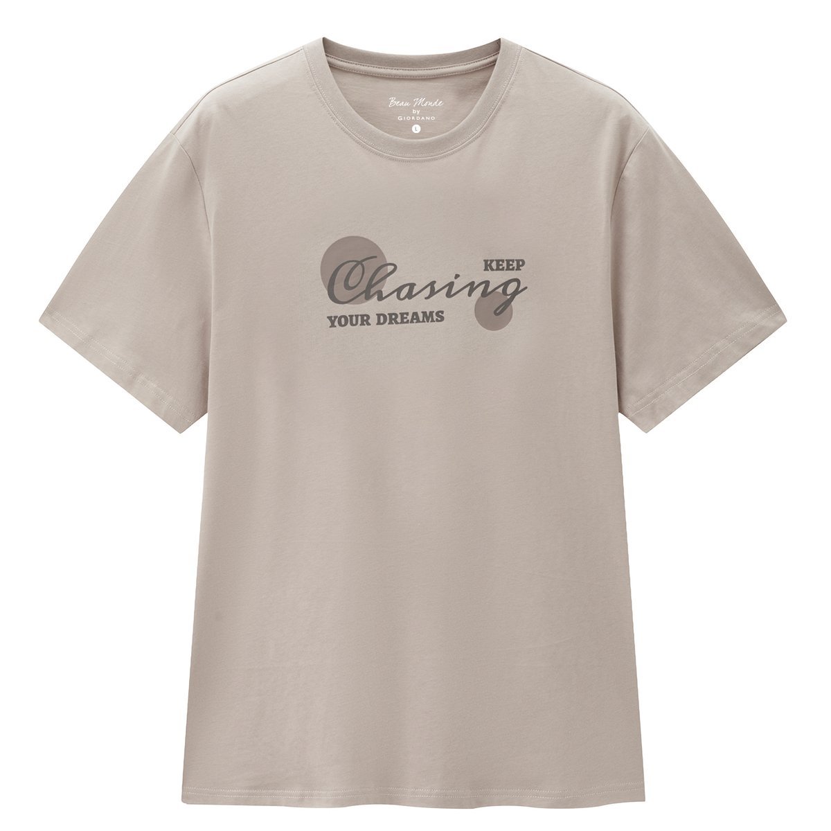 Men's Cotton Jersey Crew‑Neck Print Tee - Giordano Online