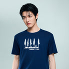 Men's Cotton Jersey Crew‑Neck Print Tee - Giordano Online