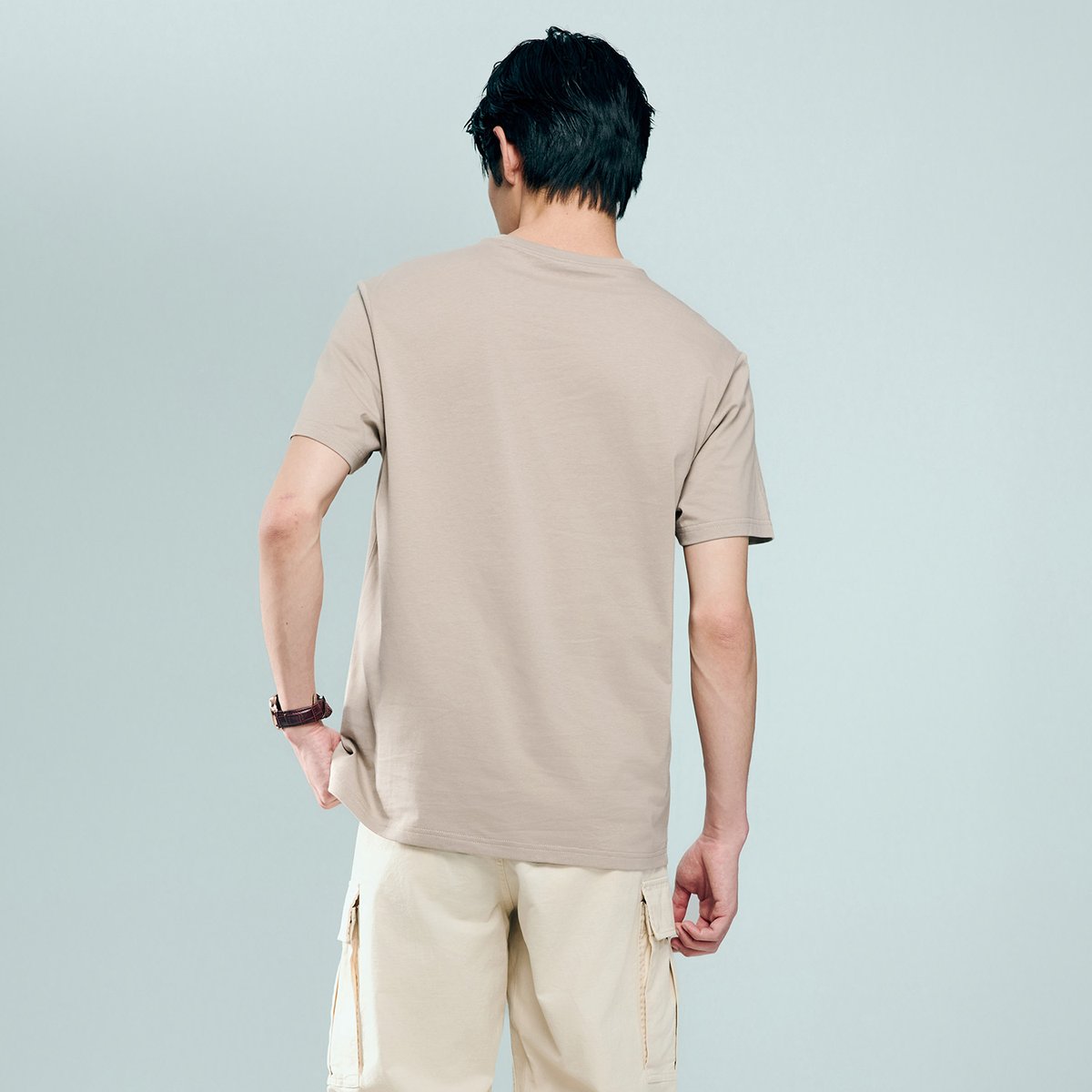 Men's Cotton Jersey Crew‑Neck Print Tee - Giordano Online