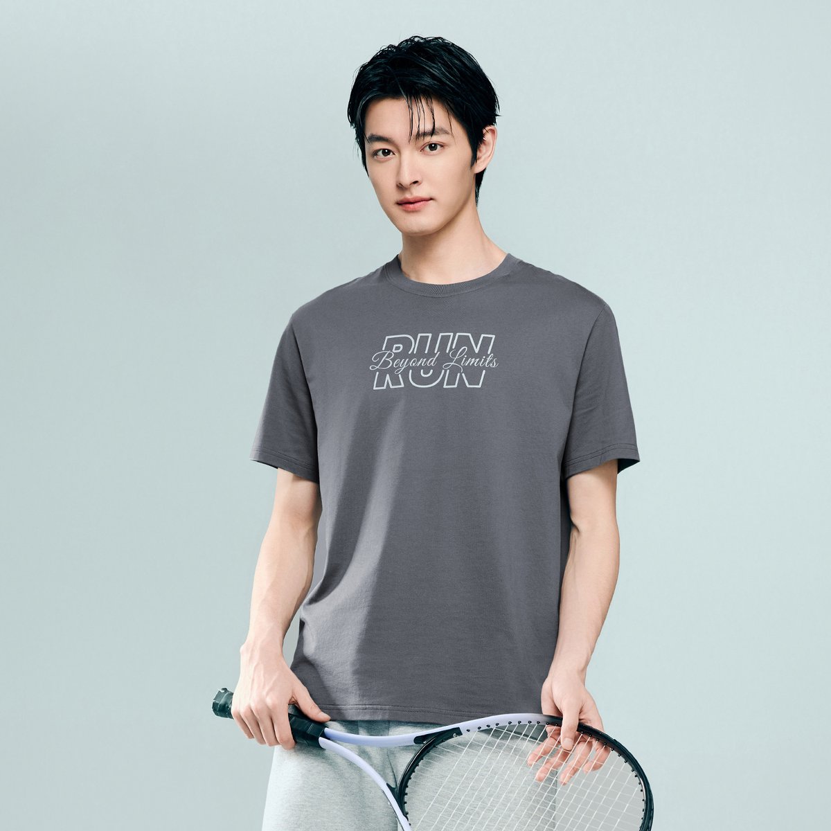 Men's Cotton Jersey Crew‑Neck Print Tee - Giordano Online