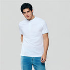 Men's Cotton Jersey Henley Short Sleeve Slim Fit Tee - Giordano Online