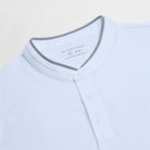 Men's Cotton Jersey Henley Short Sleeve Slim Fit Tee - Giordano Online