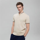 Men's Cotton Jersey Henley Short Sleeve Slim Fit Tee - Giordano Online