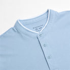 Men's Cotton Jersey Henley Short Sleeve Slim Fit Tee - Giordano Online