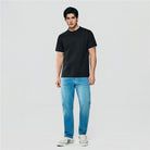 Men's Cotton Jersey Henley Short Sleeve Slim Fit Tee - Giordano Online