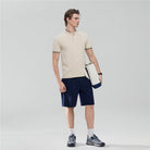 Men's Cotton Jersey Henley Short Sleeve Slim Fit Tee - Giordano Online