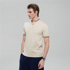 Men's Cotton Jersey Henley Short Sleeve Slim Fit Tee - Giordano Online