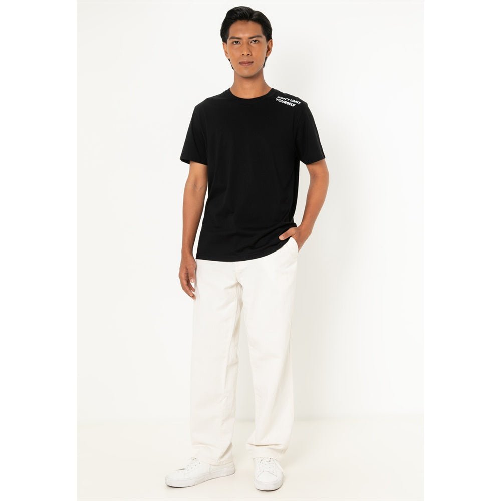 Men's Cotton Jersey Print Tee - Giordano Online
