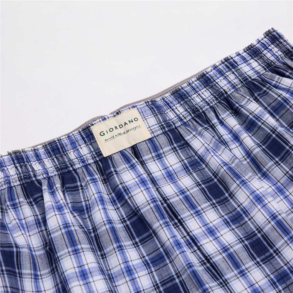Men's Cotton Poplin Regular Fit 3 Pack Boxers - Giordano Online