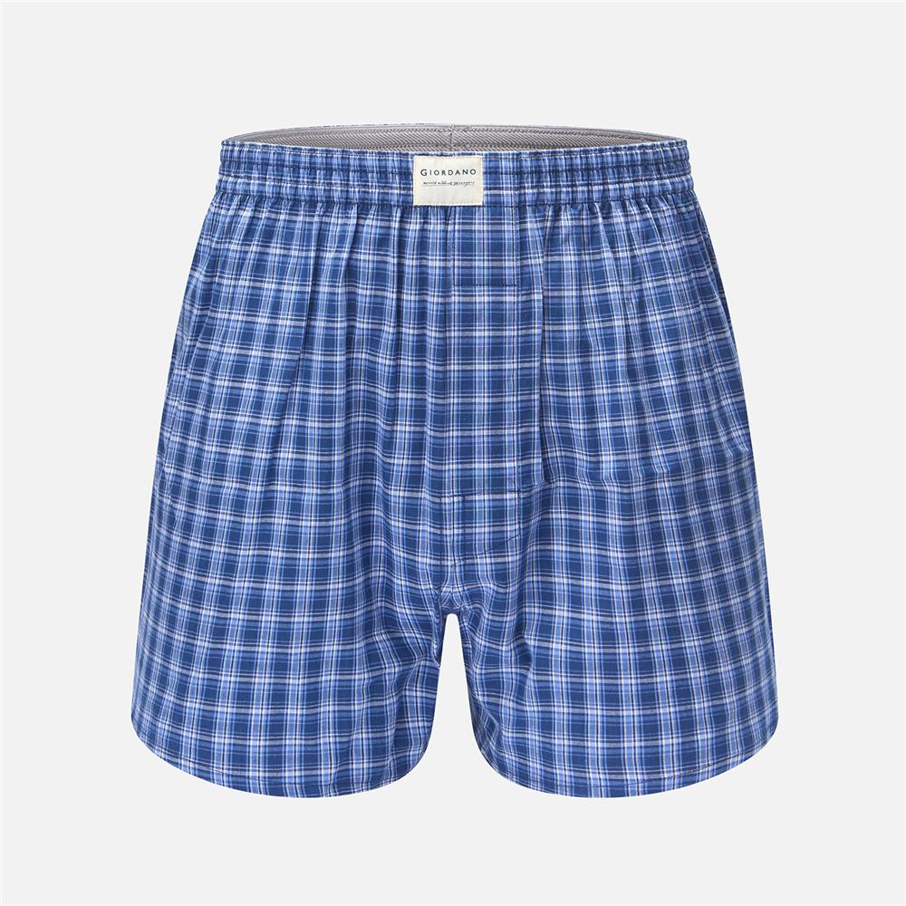 Men's Cotton Poplin Regular Fit 3 Pack Boxers - Giordano Online