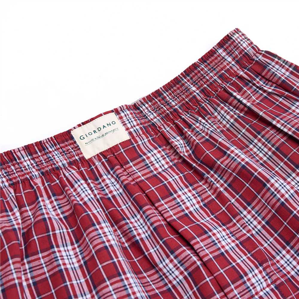 Men's Cotton Poplin Regular Fit 3 Pack Boxers - Giordano Online