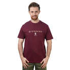 Men's Cotton Signature Print Slim Fit Tee - Giordano Online