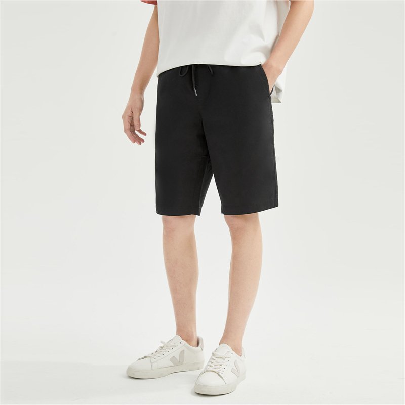 Men's Cotton Twill Mid Rise Shorts - Giordano Online