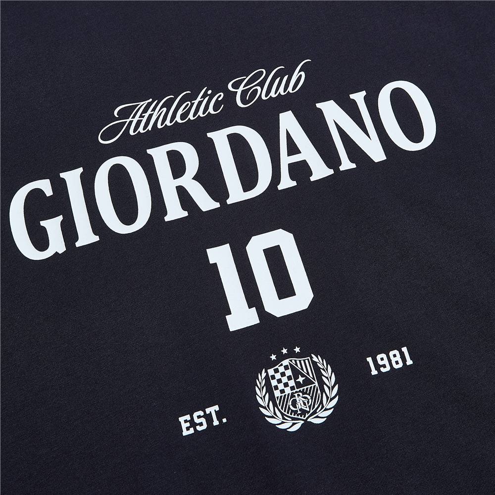 Men's Crew Neck Print Tee - Giordano Online