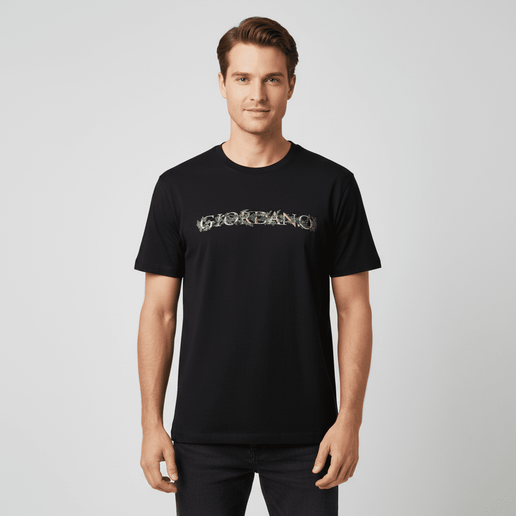 Men’s Crew Neck Short Sleeve Relax Fit Print Tee - Giordano Online