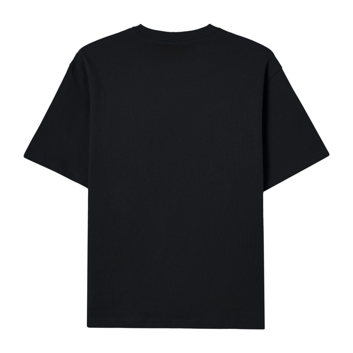 Men’s Crew Neck Short Sleeve Relax Fit Print Tee - Black - Giordano Online