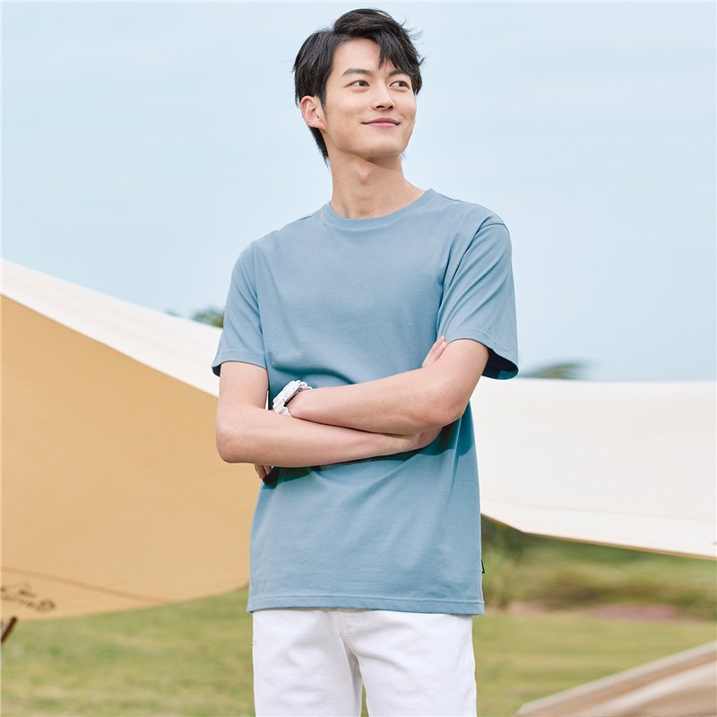 Men's Crewneck Short Sleeve T-Shirt - Giordano Online