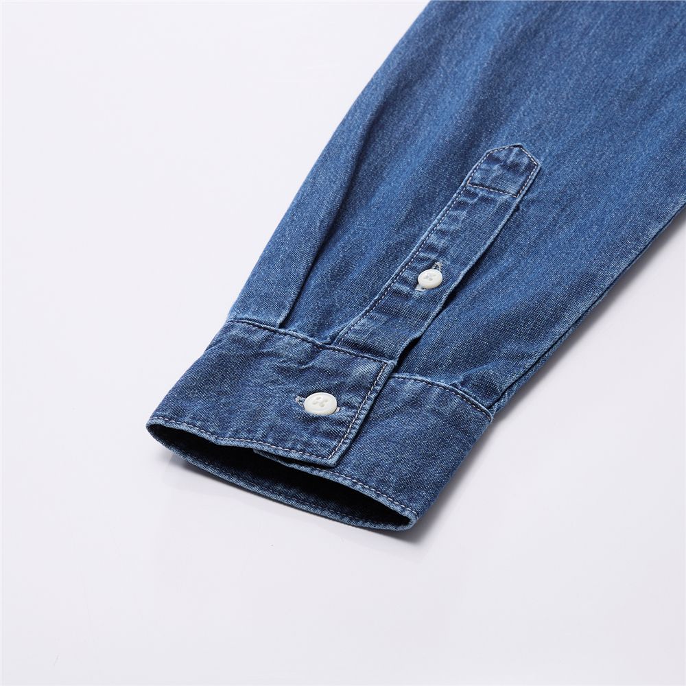 Men's Denim Relax Fit Shirt - Giordano Online