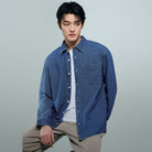 Men's Denim Relax Fit Shirt - Giordano Online