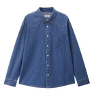 Men's Denim Relax Fit Shirt - Giordano Online