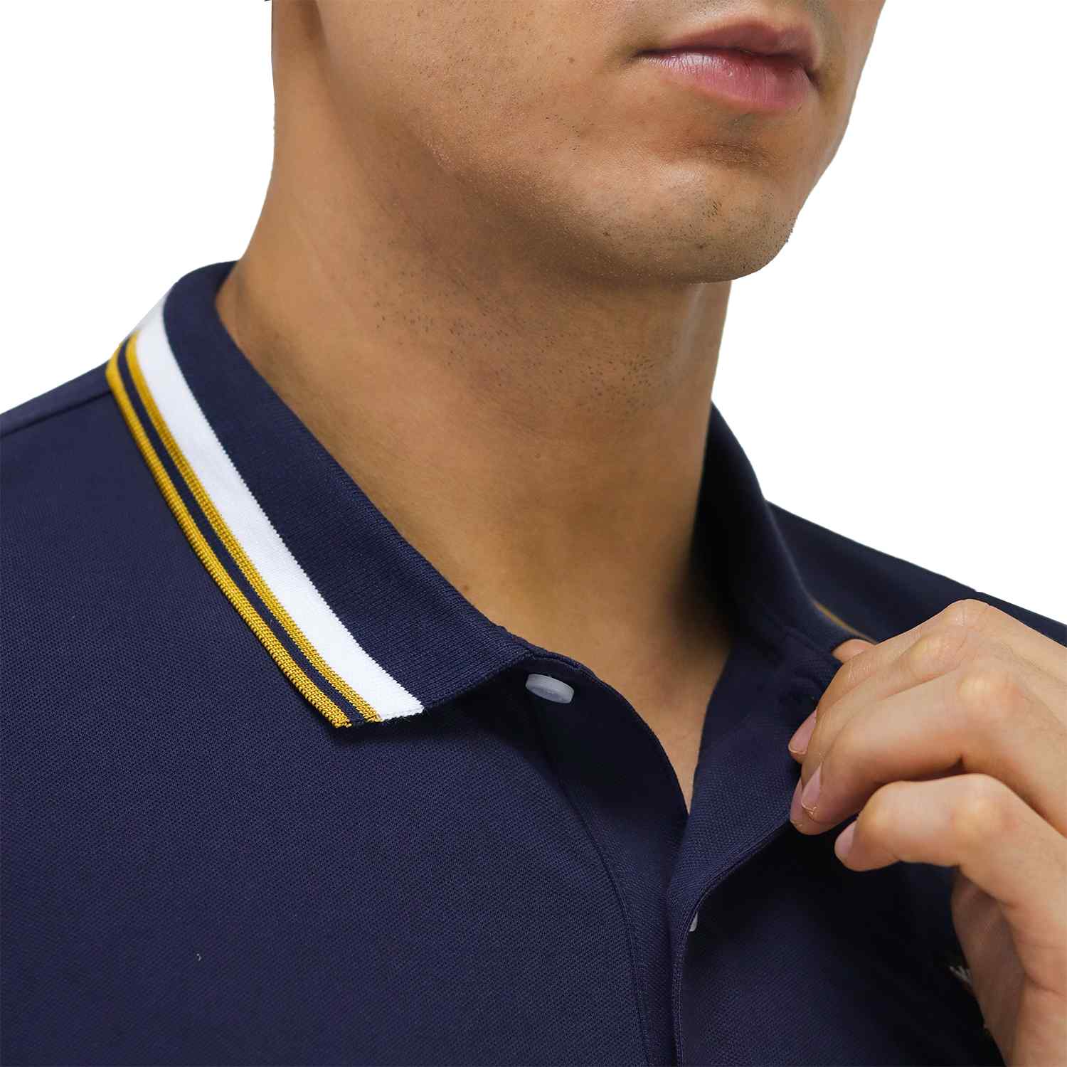 Men's Eagle Printed Solid Polo - Giordano Online