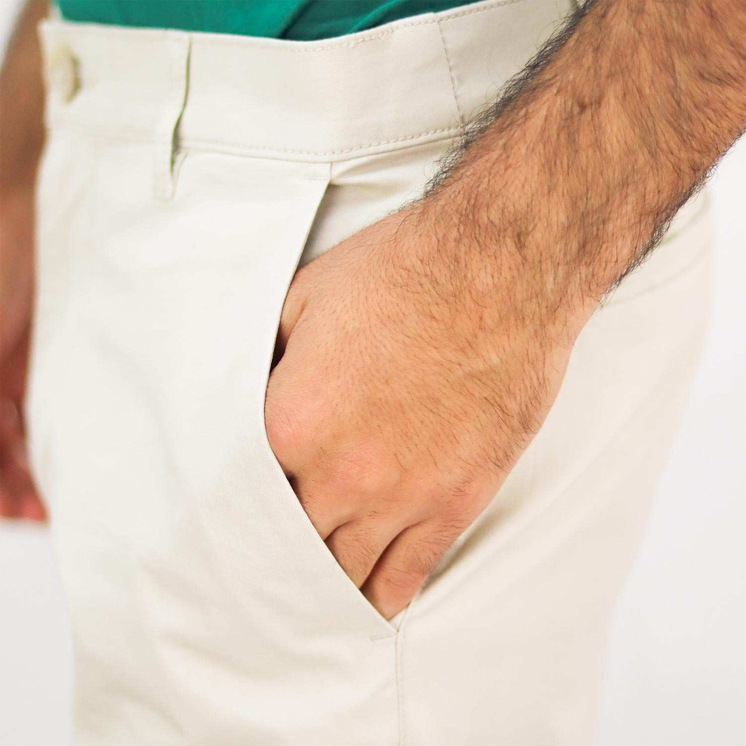 Men's Elastic Waist Khakis - Giordano Online
