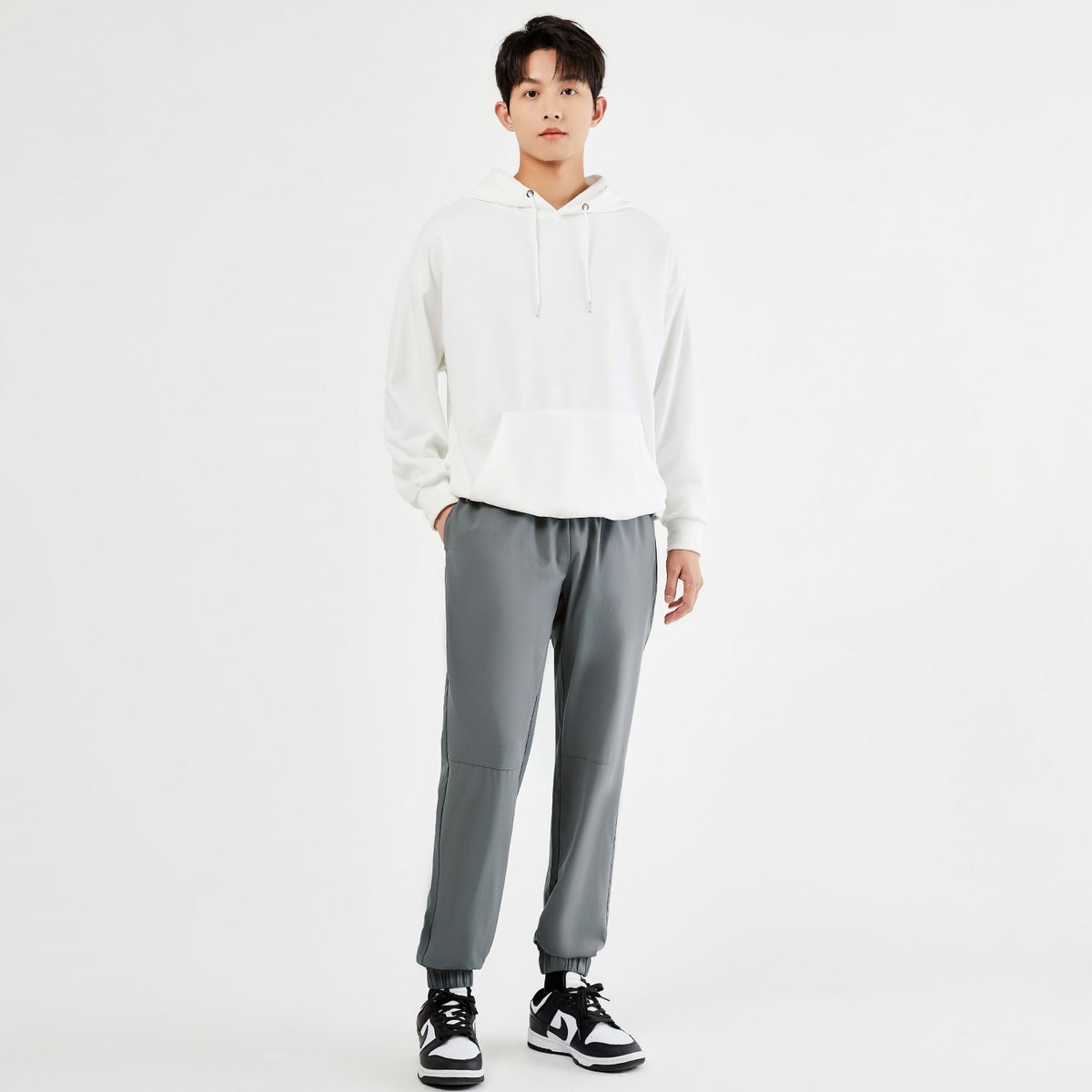 Men's Elastic Waist Pants - Giordano Online