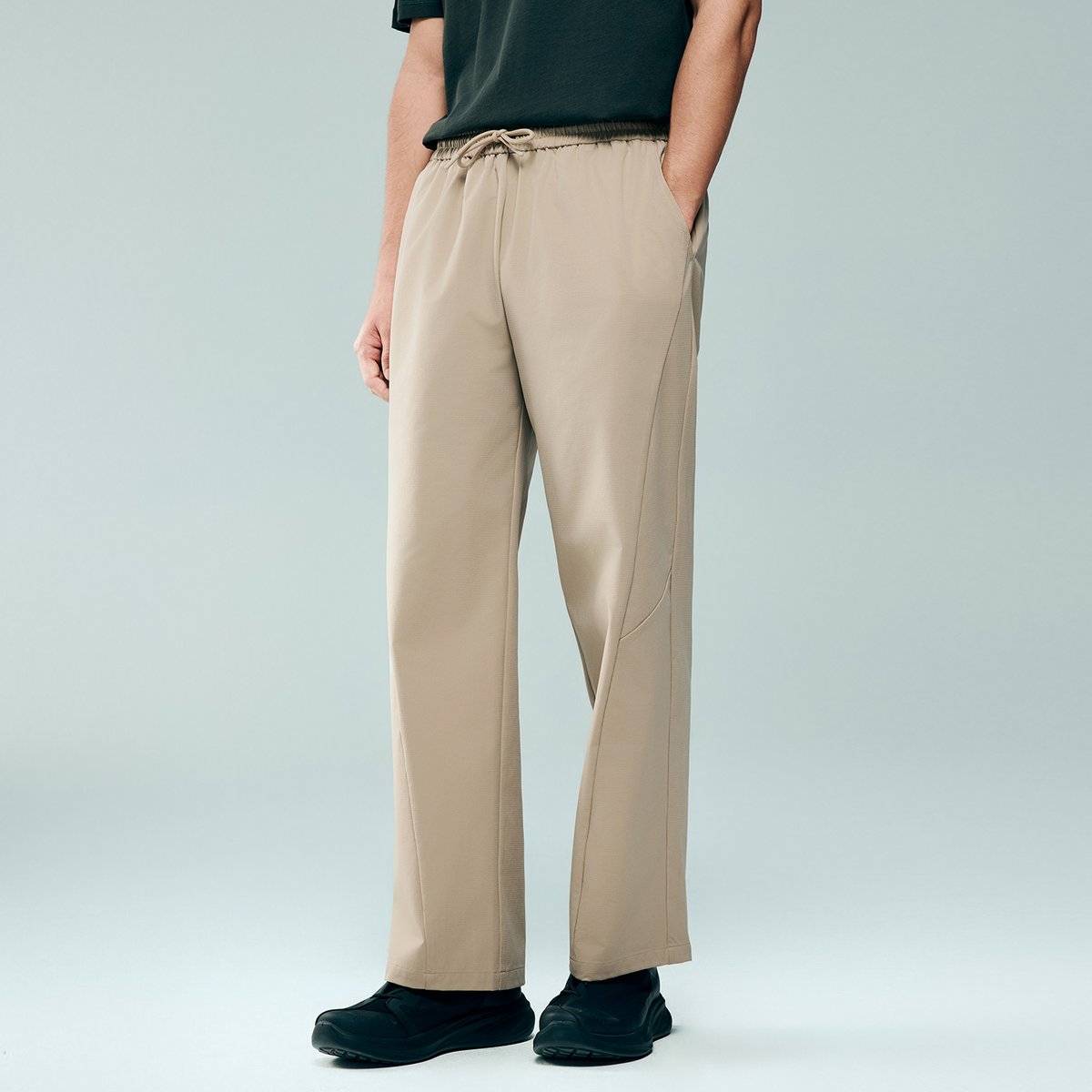 Men's Elastic Waist Pants - Giordano Online