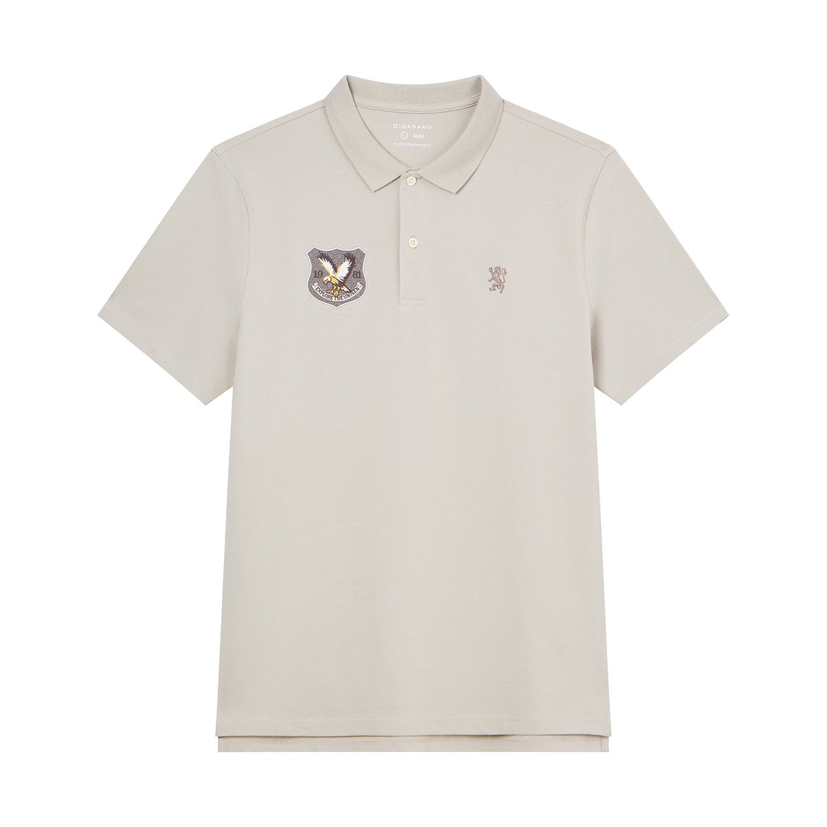 Men's Embroidered Bold Polo - Giordano Online