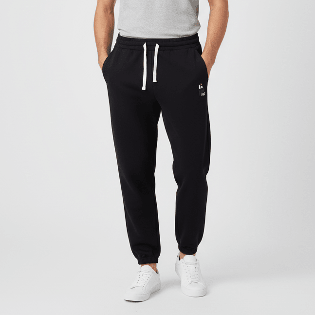 Men's French Terry Mid - Rise Oversized Elastic Waist Jogger - Giordano Online