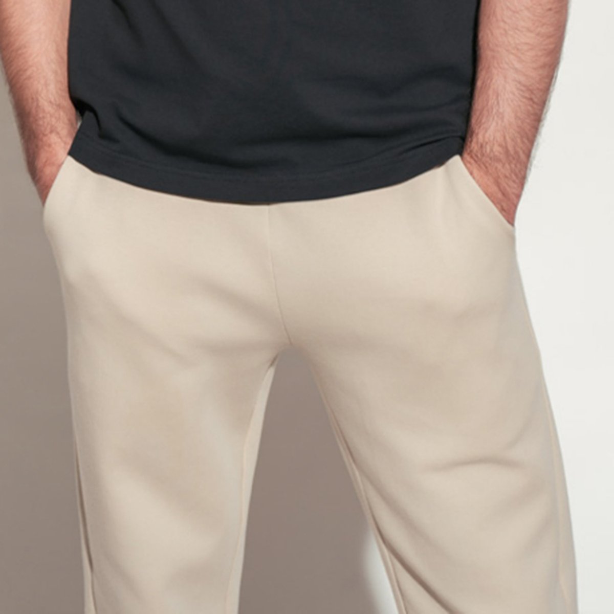 Men's French Terry Mid Rise Slim Taper Jogger - Giordano Online